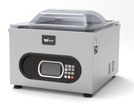 Mașină profesională de ambalat în vid de banc Waage DVA Professional (Display LCD 5 inch & 20 Programe) 410 (bară 410 mm), Italia