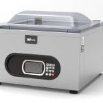 Mașină profesională de ambalat în vid de banc cu 2 bare paralele Waage DVA Professional (Display LCD 5 inch & 20 Programe) 2/50, Italia