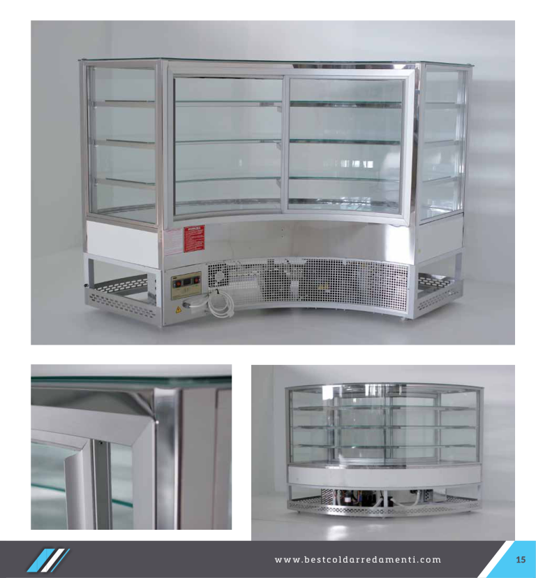 Schiță secțiune modulară celulă frigorifică bar