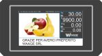 Cântar comercial electronic multifuncțional din oțel inox Waage SUPRA, Italia - imagine 5