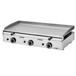 Plită  de gătit pe gaz – 8,25 kW – Suprafață de gătit: 783 x 395 mm