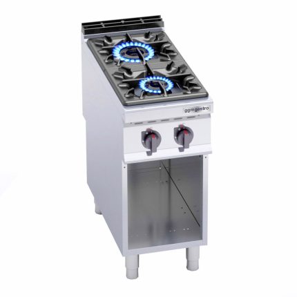 Mașină de gătit / Aragaz cu gaz – 19 kW – 2 arzătoare