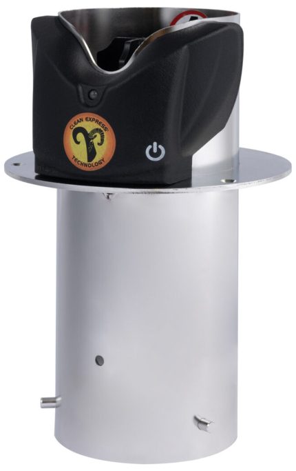 Aparat automat curatare portafiltru espresso Clean Express Serie Top Mod. 01R | Profil coborat, incastrat blat lung