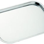 Rectangular 18/8 inox alimentar TavĂ cod.157 Lonatini, Italia
