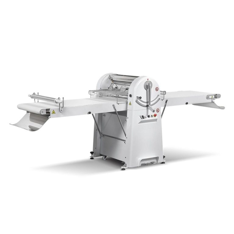 Laminator profesional aluat patiserie și foietaj pe suport cu role Macpan, Italia - Macpan Foto 1