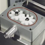 Dozator electronic cu roți dințate pentru creme și umpluturi Macpan seria CP, Italia - Macpan Foto 3