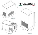Răcitor industrial de apă pentru brutărie gravitațional Macpan seria RC, Italia - Macpan Foto 2