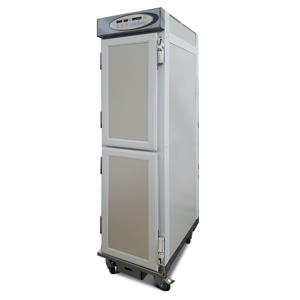 macpan-proofing-cabinets-in-aluminum-on-wheels-1.jpg Cameră / Dulap profesional de dospire cu cărucior Macpan seria CL, inox AISI 304, Italia - Macpan Foto 1