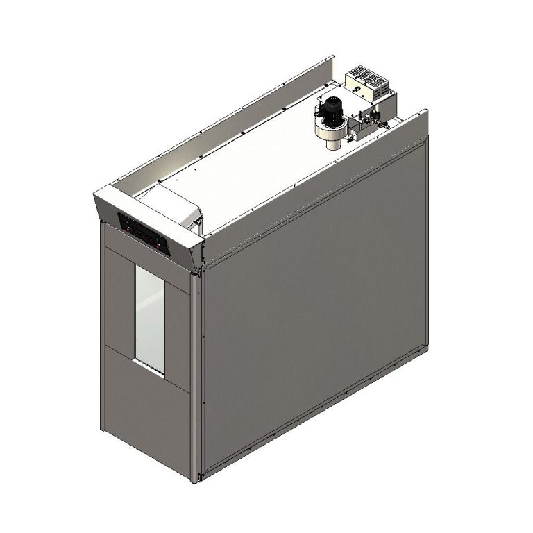 Cameră / Dulap profesional de dospire cu cărucior Macpan seria CL, inox AISI 304, Italia - Macpan Foto 2