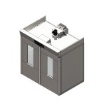 Cameră / Dulap profesional de dospire cu cărucior Macpan seria CL, inox AISI 304, Italia - Macpan Foto 4