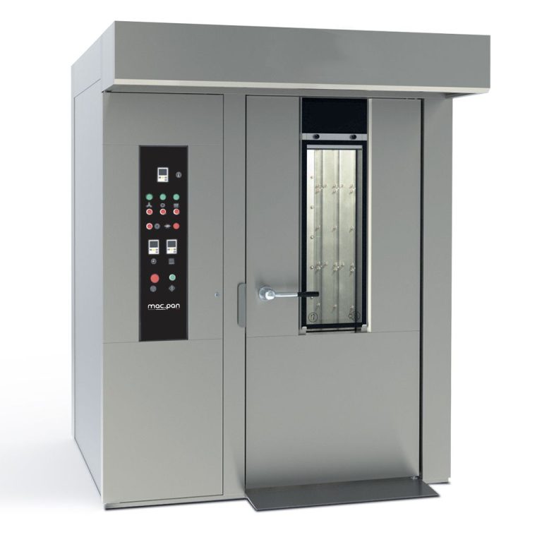 Cuptor rotativ profesional de panificație și patiserie 18 tăvi cu cărucior rotativ Macpan, Italia - Macpan Foto 4