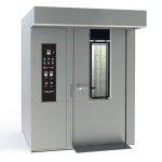 Cuptor rotativ profesional de panificație și patiserie 15 tăvi compact cu cărucior rotativ Macpan, Italia - Macpan Foto 4