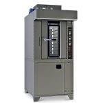 Cuptor rotativ profesional de panificație și patiserie 8-10 tăvi Baby cu cărucior rotativ Macpan, Italia - Macpan Foto 1