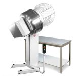 Malaxor profesional spirală cu sistem de basculare pe masă Macpan seria SP, Italia - imagine 2