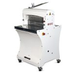 Mașină profesională de feliat pâine automat industrial Macpan seria TP, lame oțel, Italia - Macpan Foto 3