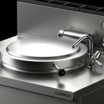Pentola professionale a Gas 106L Riscaldamento 92PNGMF Desco, Italia