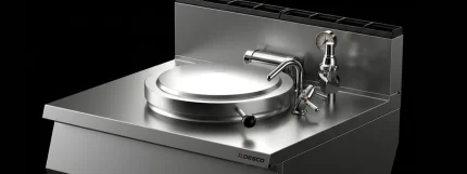 Pentola professionale a Gas 106L Riscaldamento 92PNGMF Desco, Italia