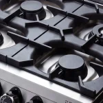 Aragaz profesional pe gaz cu 6 arzĂtoare + cuptor electric GN 2/1 93FAEMA Desco, Italia