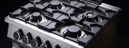 Cucina Ermetica a Gas cu 4 arzĂtoare + cuptor electric 92FEEMB Desco, Italia