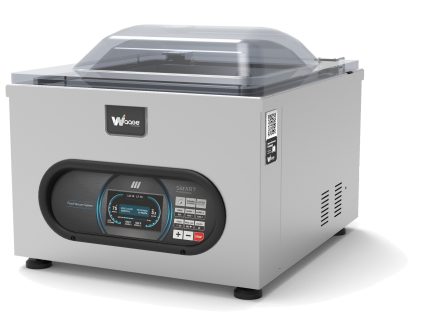 Mașină profesională de ambalat în vid de banc Waage Smart Professional (Senzorial Color 5 inch & Soft-Air) 410 (bară 410 mm), Italia