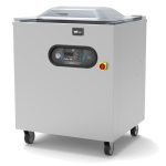Mașină industrială de ambalat în vid mobilă pe roți Waage ST Professional (Panou Digital & 9 Programe) Serie 550/255, Italia