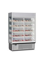 Vitrină frigorifică murală multideck de prezentare Mondial seria SUPERSUNNY HD (+0°C +10°C), Italia