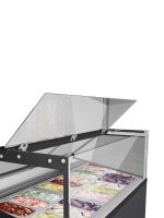 Vitrină frigorifică profesională pentru înghețată Framec seria RIMINI GLITTER (-25°C +10°C), Italia - imagine 3