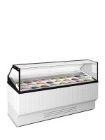 Vitrină frigorifică profesională pentru înghețată Framec seria RIMINI WHITE (-25°C +10°C), Italia - imagine 4