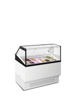 Vitrină frigorifică profesională pentru înghețată Framec seria RIMINI WHITE (-25°C +10°C), Italia - imagine 2